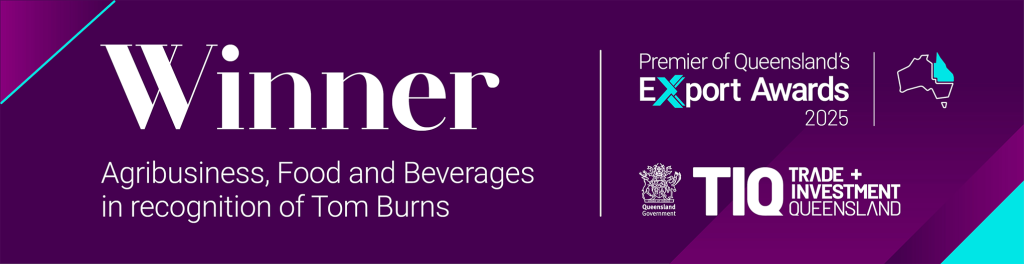 Winner Agribusiness, Food and Beverages | Premier of Queenslands Export Awards 2025